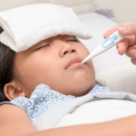 열나는 아이 사진