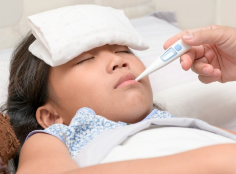 열나는 아이 사진